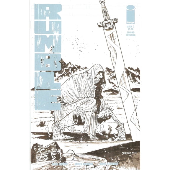 Rumble #2 (2nd) VF ; Image Comic Book
