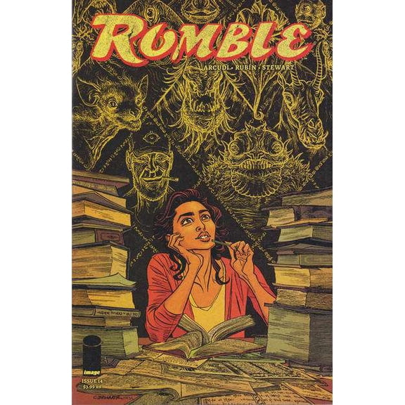 Rumble (2nd Series) #14B VF ; Image Comic Book