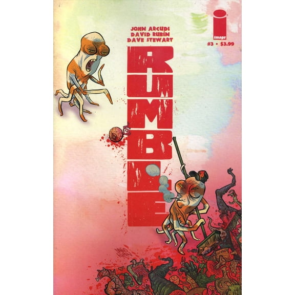 Rumble (2nd Series) #3A VF ; Image Comic Book
