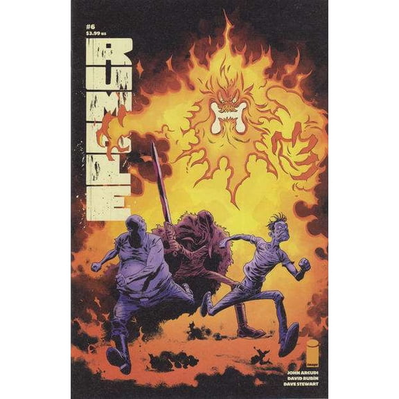 Rumble (2nd Series) #6B VF ; Image Comic Book