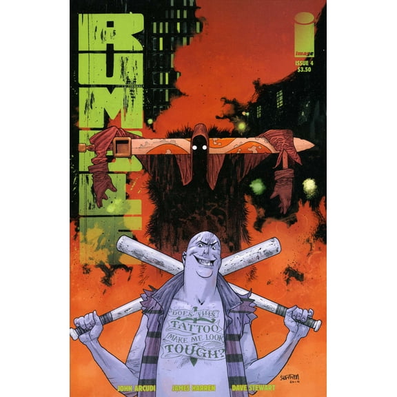 Rumble #4 VF ; Image Comic Book