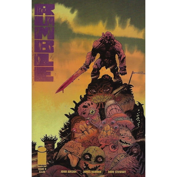 Rumble #9 VF ; Image Comic Book