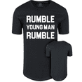 thumbnail image 1 of Rumble Boxing Shirt for Men Training Motivation Tee, 1 of 5