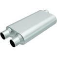 Rumble Exhaust Replacement RUMBLE Muffler; Oval; 17 in. x 4.25 in. x 9.