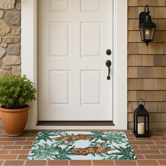 Rumble In the Jungle Outdoor Doormat