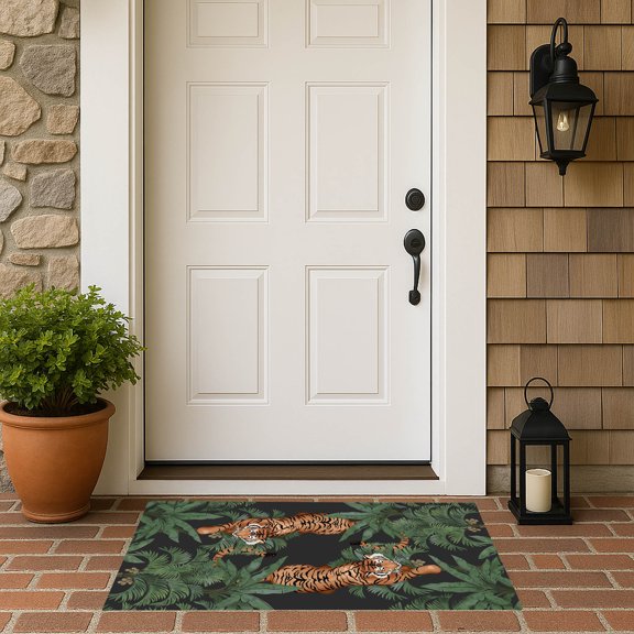 Rumble In the Jungle Outdoor Doormat
