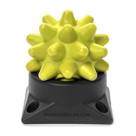 RumbleRoller Original Firm Beastie Massage Ball, Xtra Firm, Green