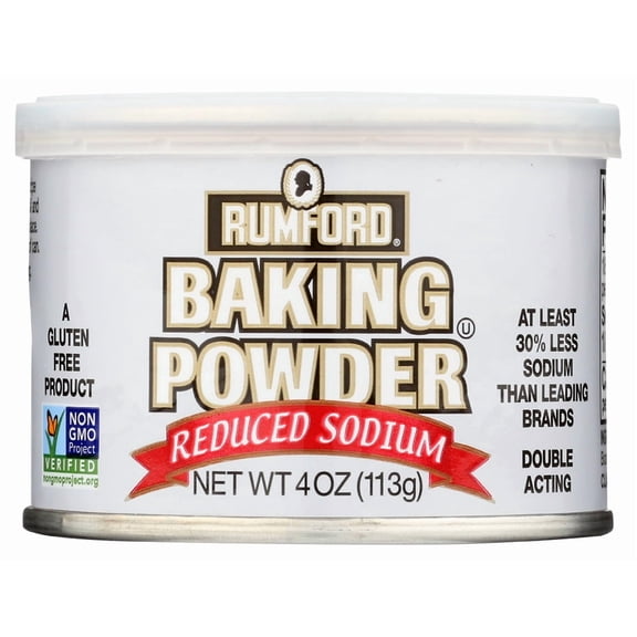 Rumford Baking Powder Reduced Sodium, 4 Oz4