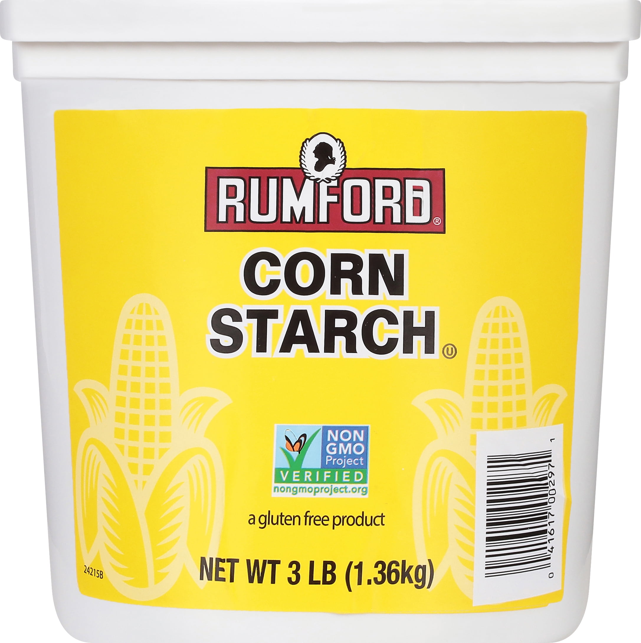 Rumford Corn Starch - Non GMO - 3 Lbs.