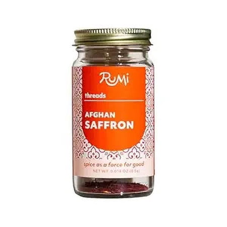Rumi Spice Afghan Saffron Threads, 0.018 OZ