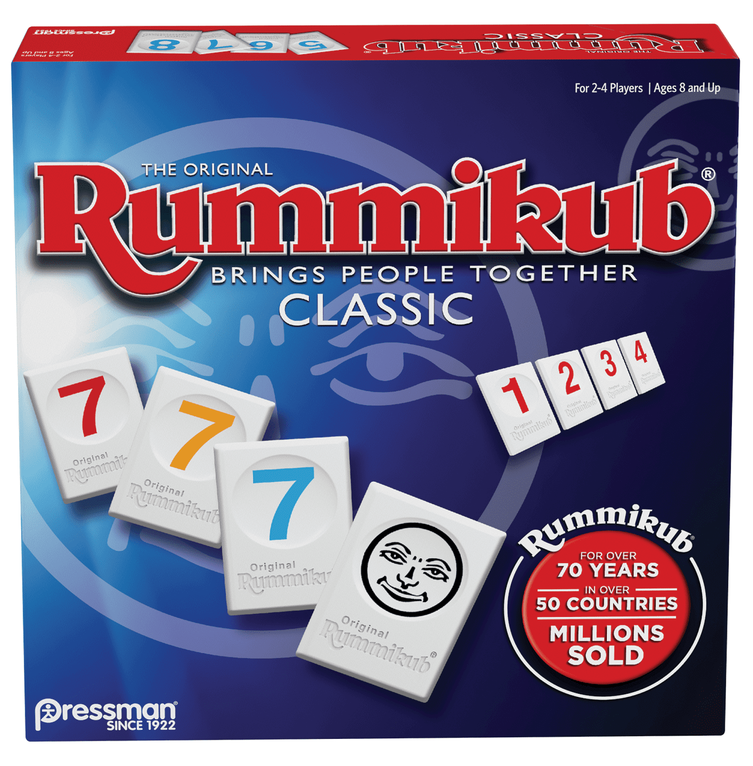 Rummikub Classic Edition - The Original Rummy Tile Game for Ages 8 and up - by Pressman - Walmart.com