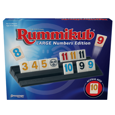 Rummikub large number edition - the original rummy tile game