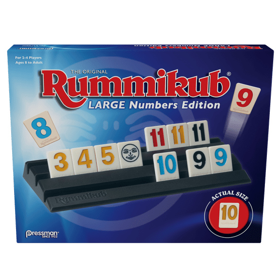 Rummikub large number edition - the original rummy tile game