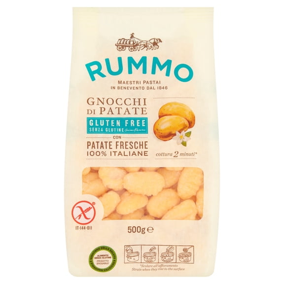 Rummo Gluten Free Potato Gnocchi 500g, Imported from Britain