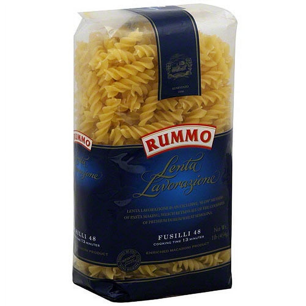 Rummo Lenta Lavorazione Fusilli, 1 lb (Pack of 12)