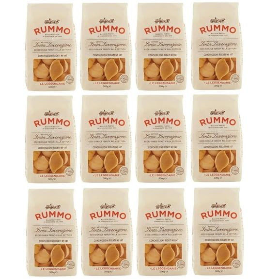 Rummo Pasta Conchiglioni 500 g (Pack of 12)