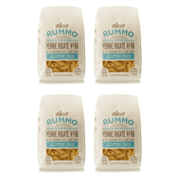 Rummo Penne Rigate, Gluten Free 12 oz (Pack of 4)