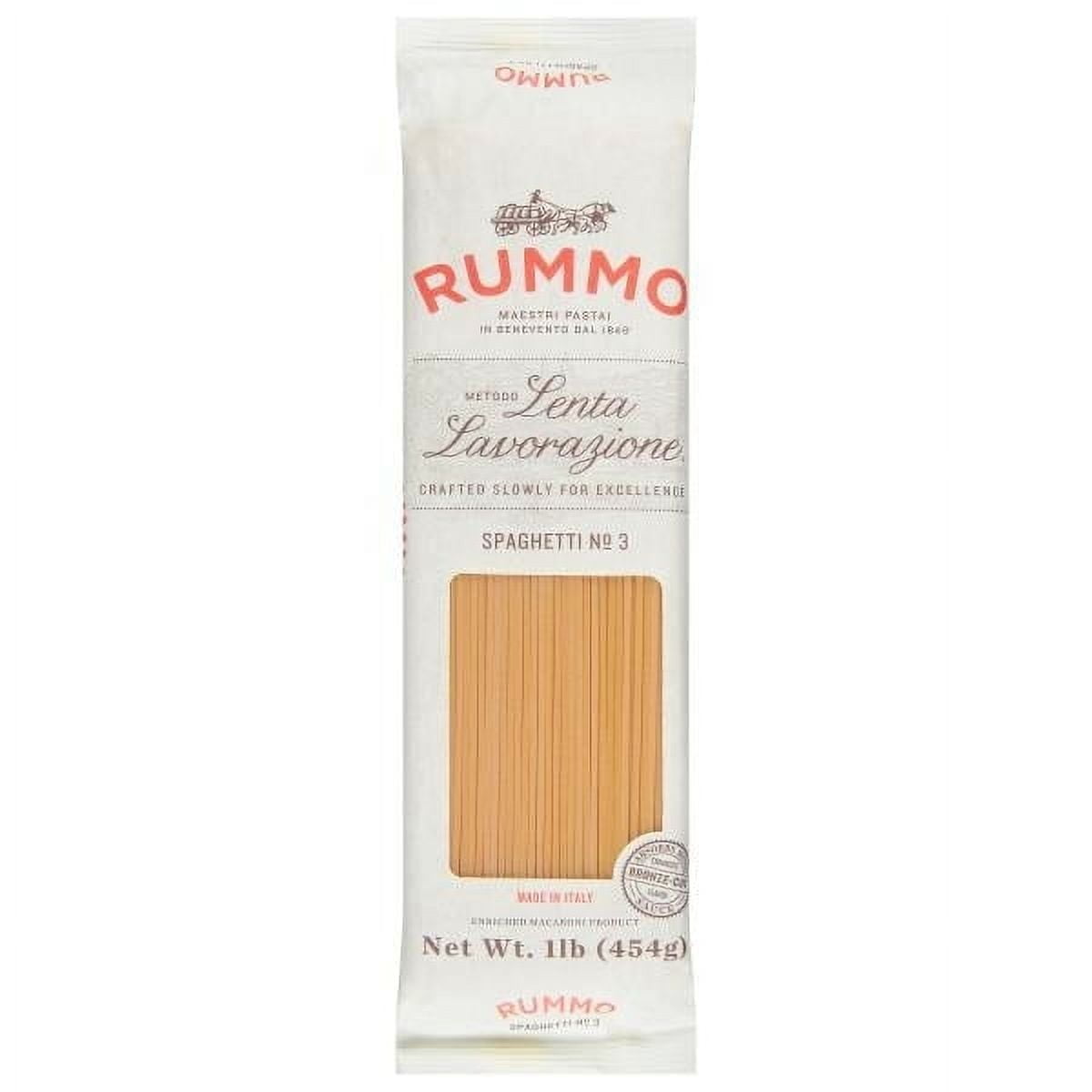 Rummo Spaghetti 16 oz (Pack of 6) - Walmart.com