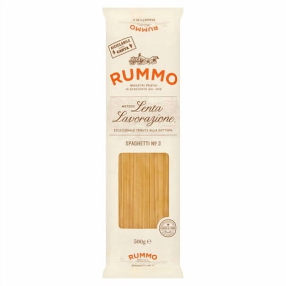 Rummo Spaghetti Pasta No.3 500g, British Import (Pack of 3)