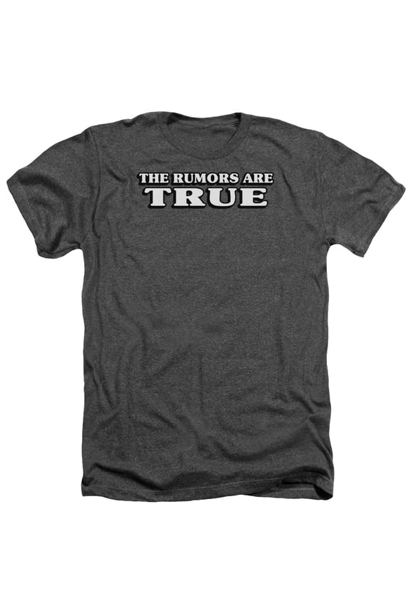- Rumors Are True - Heather Short Sleeve Shirt - Medium
