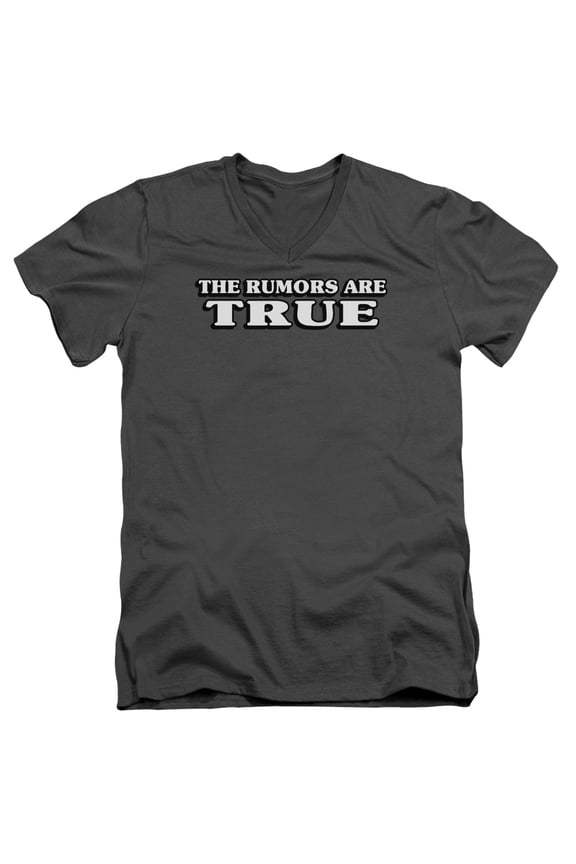 - Rumors Are True - Slim Fit V Neck Shirt - X-Large