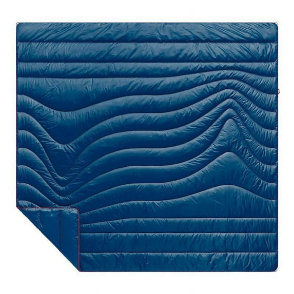 Rumpl Original Puffy Blanket Color: Deepwater, Size: 2-Person