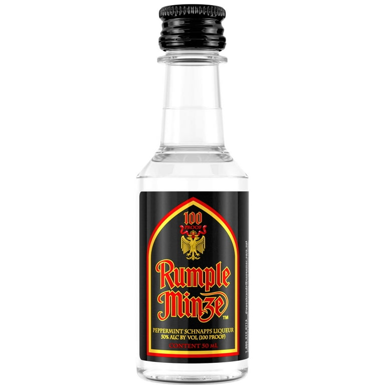 Rumple Minze Peppermint Schnapps, 50 mL, 50% ABV - Walmart.com