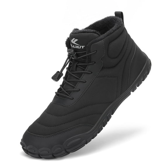 Rumpra Barefoot Snow Boots - Waterproof Winter Shoes with Fur Lining | Wide Toe Box & Zero Drop for Men & Women