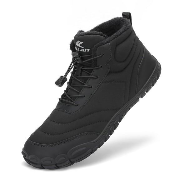 Rumpra Barefoot Snow Boots - Waterproof Winter Shoes with Fur Lining | Wide Toe Box & Zero Drop for Men & Women