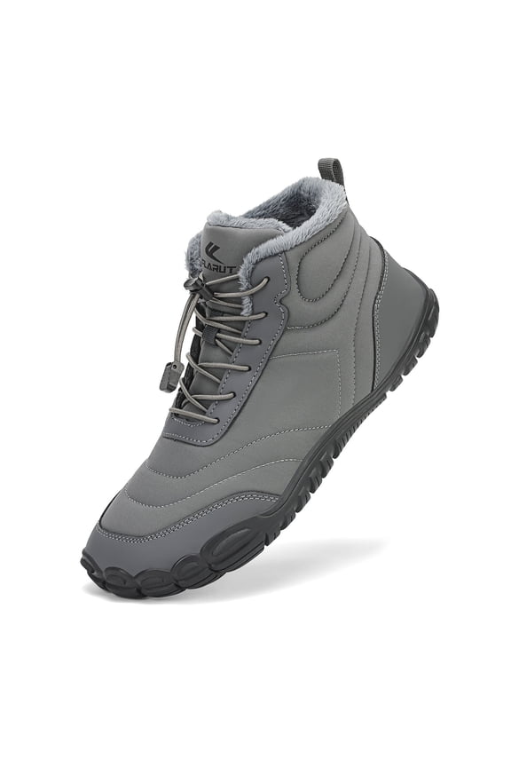 Barefoot Snow Boots - Waterproof Winter Shoes with Fur Lining | Wide Toe Box & Zero Drop for Men & Women