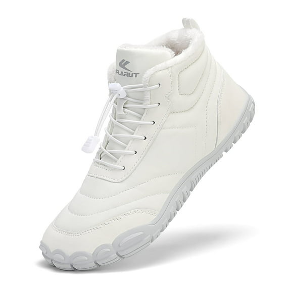 Rumpra Barefoot Snow Boots - Waterproof Winter Shoes with Fur Lining | Wide Toe Box & Zero Drop for Men & Women