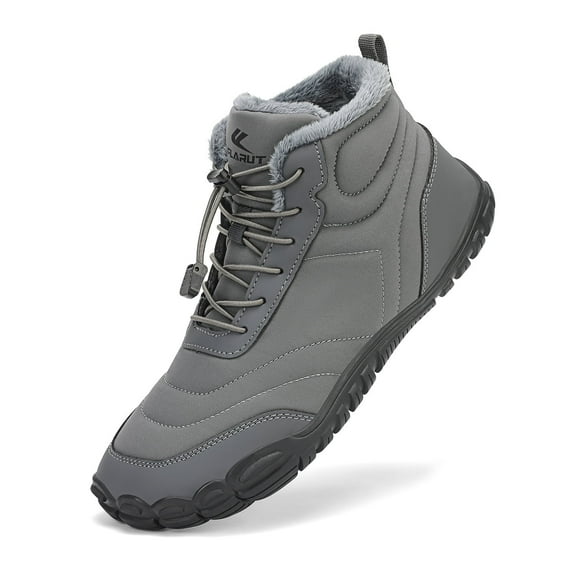 Rumpra Barefoot Snow Boots - Waterproof Winter Shoes with Fur Lining | Wide Toe Box & Zero Drop for Men & Women