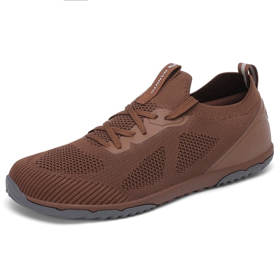 Rumpra Men Barefoot Walking Shoes Minimalist Sneaker Zero Drop with Wide Toe Box for Trail Running and Gym Fitness