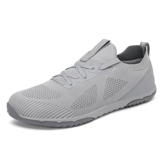 Rumpra Men Barefoot Walking Shoes Minimalist Sneaker Zero Drop with Wide Toe Box for Trail Running and Gym Fitness