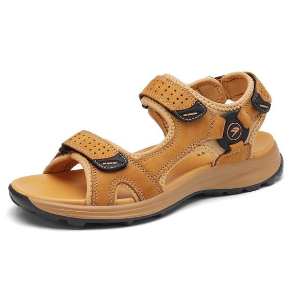 Rumpra Men's Quick-Dry Sport Sandals - Lightweight Water Shoes for Beach, Hiking & Swimming