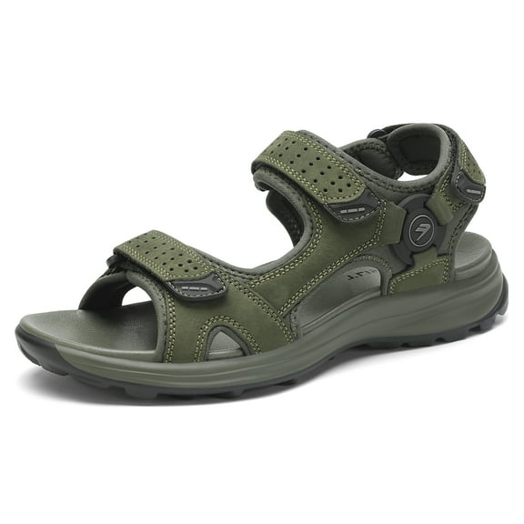 Rumpra Men's Quick-Dry Sport Sandals - Lightweight Water Shoes for Beach, Hiking & Swimming
