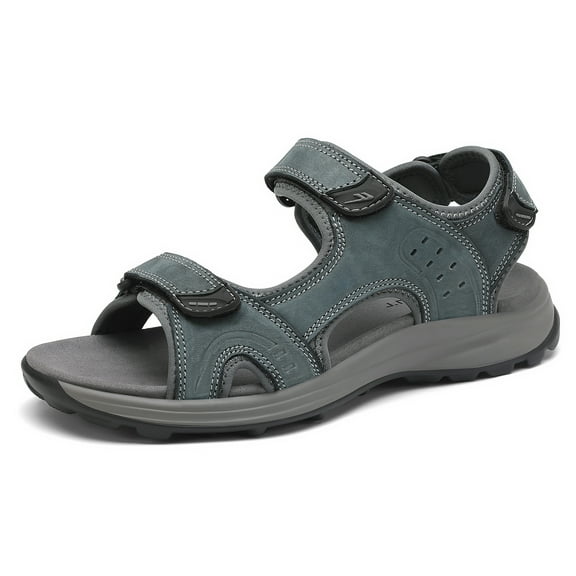 Rumpra Men's Sporty Outdoor Sandal Open Toe Hiking Outdoor Shoe Non-slip Beach Athletic Sandal