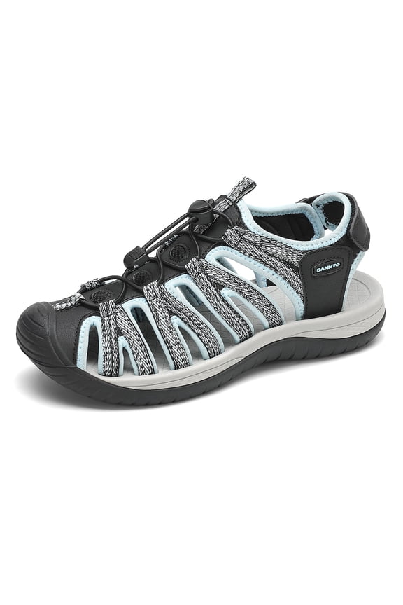 Women's Closed Toe Sandals Water Shoes Hiking Sandals for Beach Activities