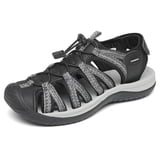 Rumpra Women's Closed Toe Sandals Water Shoes Hiking Sandals for Beach ...