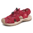 thumbnail image 1 of Rumpra Women’s Hiking Sandals Closed Toe Quick Dry Athletic Water Shoes Beach Sport Mesh Walking Sandals, 1 of 7