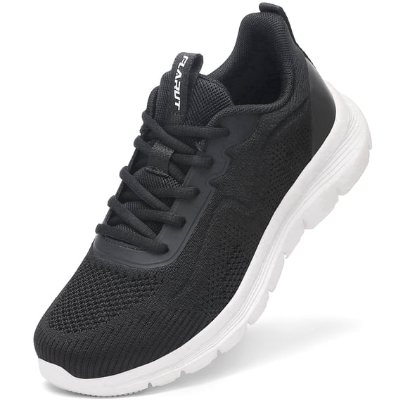 Rumpra Women's Lightweight Running Sneakers, Breathable Mesh Cushioned Shoes with Non Slip EVA Outsole for Gym Jogging Daily Wear