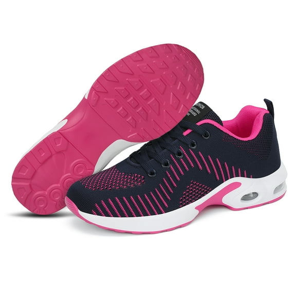 Rumpra Women's Sneakers Tennis Shoes Lightweight Casual Non Slip Footwear for Running Walking Athletic