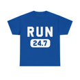 thumbnail image 1 of Run 24.7 Unisex Graphic Tee Shirt, Sizes S-5XL, 1 of 12