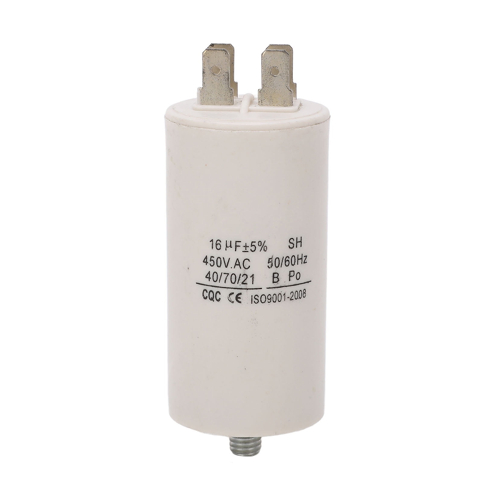 Run Capacitor CBB60 Double Insert Cylinder Motor Capacitor for Washing ...