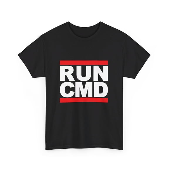 Run Cmd T-Shirt - Run Cmd Shirt - Run Cmd Tee