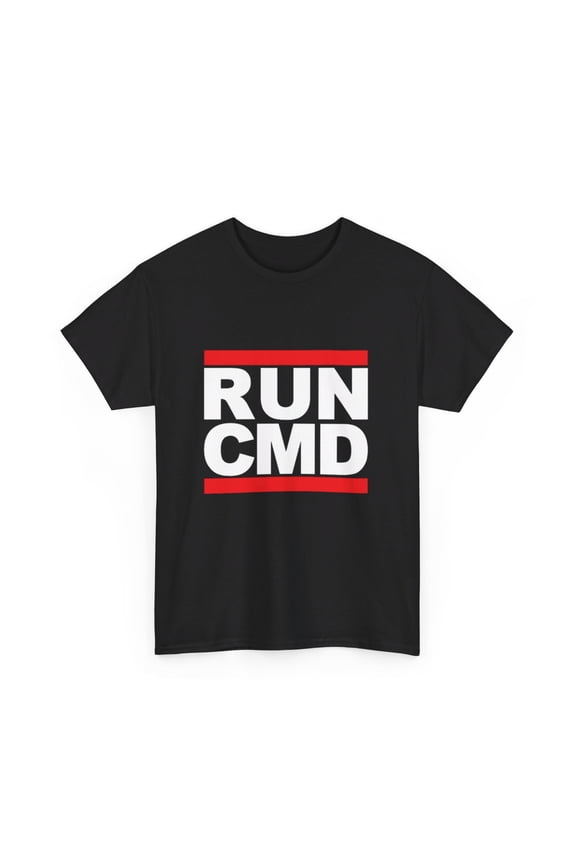Run Cmd T-Shirt - Run Cmd Shirt - Run Cmd Tee