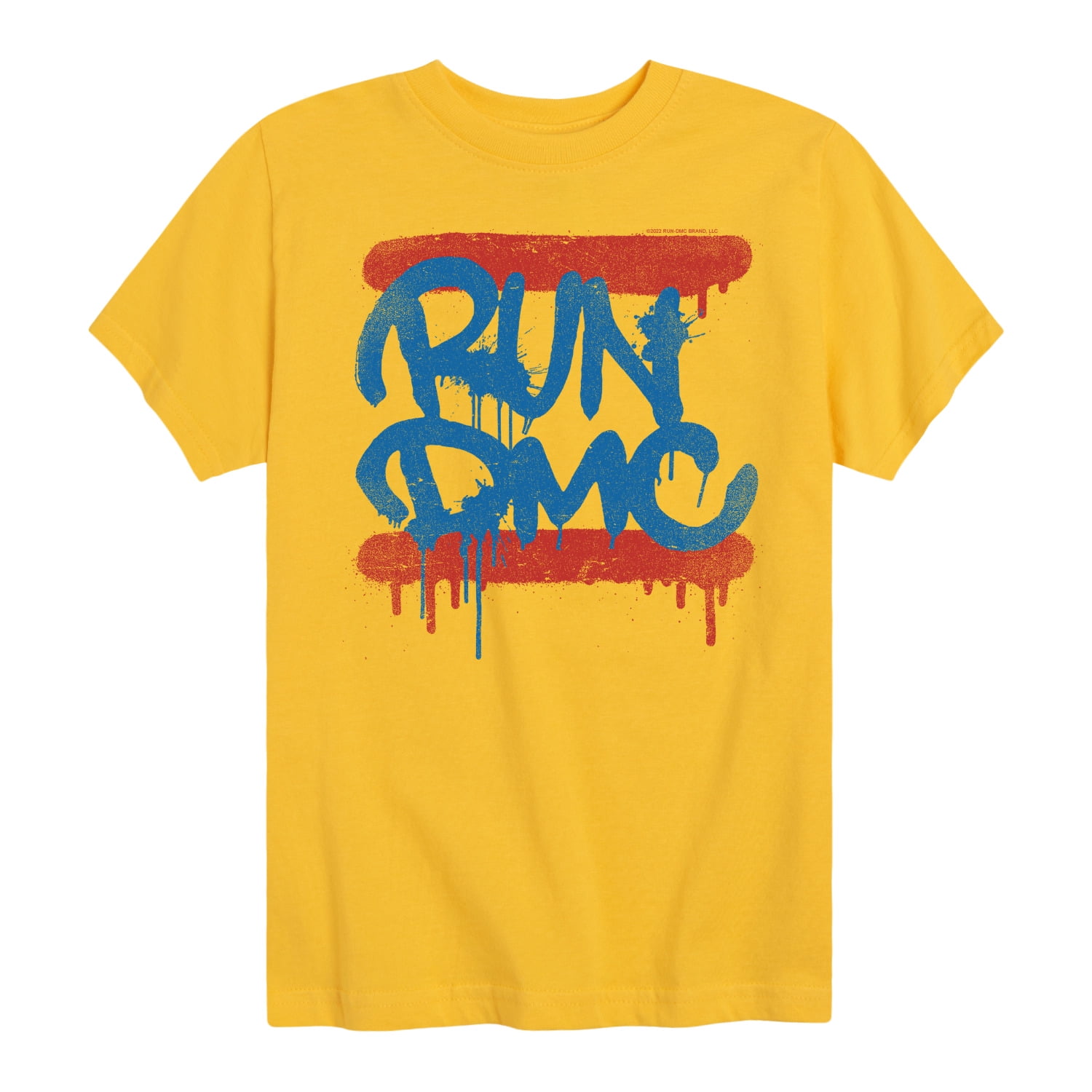 Run DMC Graffiti Logo - Toddler And Youth Short Sleeve Graphic T-Shirt ...