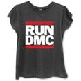 thumbnail image 1 of Run DMC Ladies T-Shirt: Logo (Skinny Fit) (Medium), 1 of 2