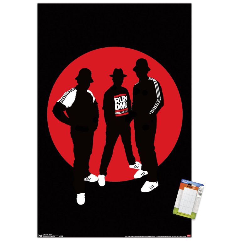 Run DMC - Minimalist Logo Wall Poster, 14.725 x 22.375 