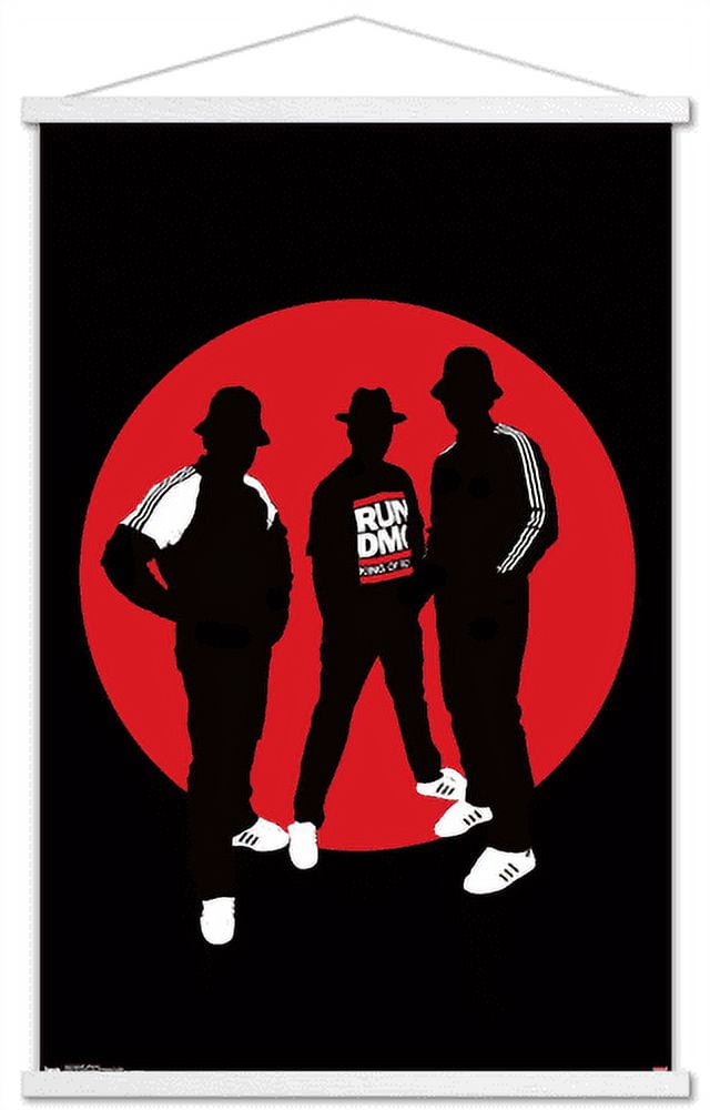 RUN DMC ポスター Run DMC Raising Hell 1986 Rush Productions Vintage Poster 24x36 | eBay